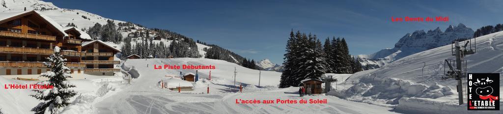 Hotel L'Etable Les Crosets Exteriör bild