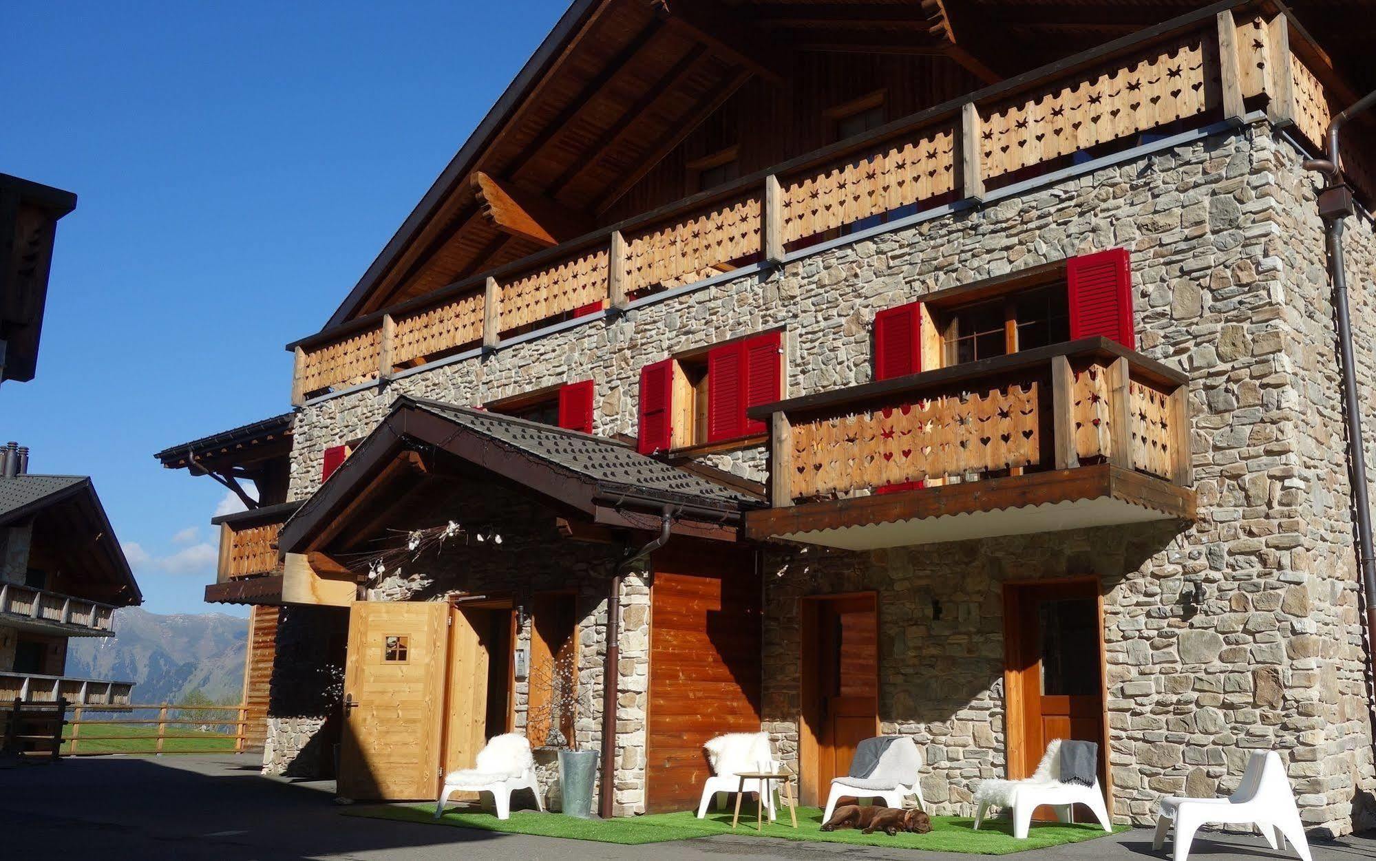 Hotel L'Etable Les Crosets Exteriör bild