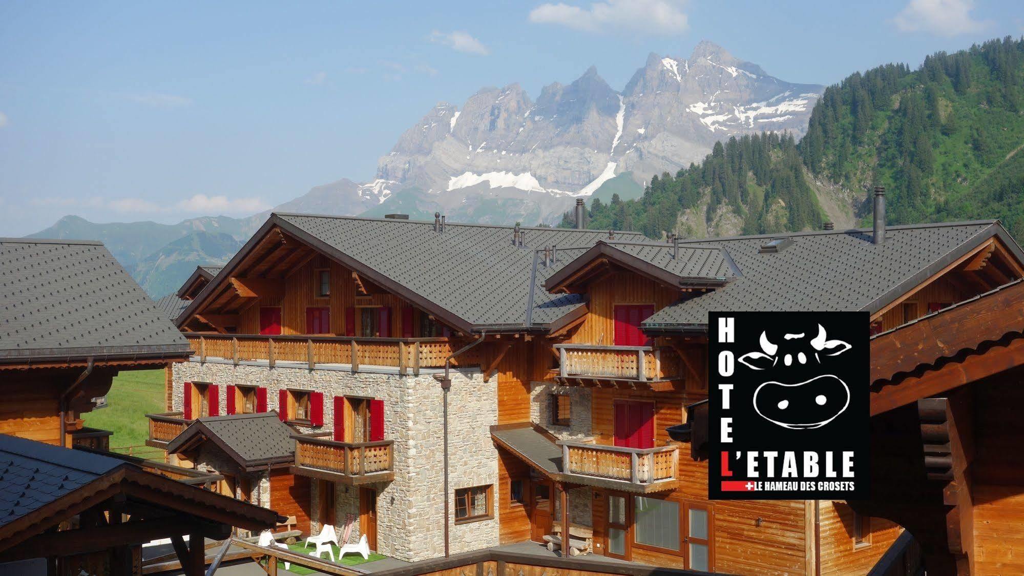 Hotel L'Etable Les Crosets Exteriör bild